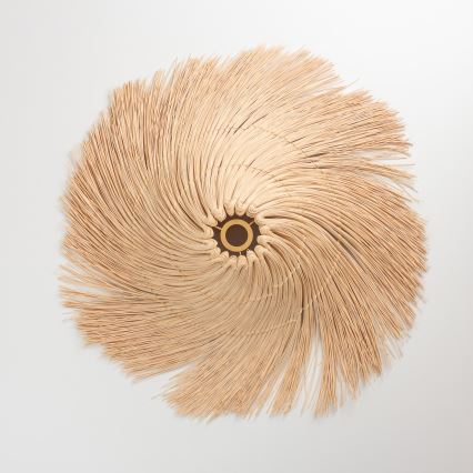 Brilagi - LED-ripplühter riputuskaablil CERIA BOHO 1xE27/40W/230V läbimõõt 70 cm rattan