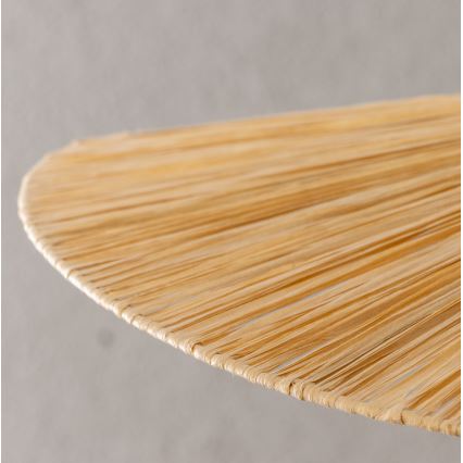 Brilagi - LED-rippvalgusti CERIA BOHO 1xE27/40W/230V Ø 80 cm rafia