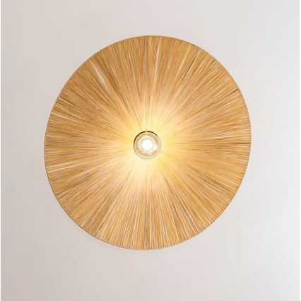 Brilagi - LED-rippvalgusti CERIA BOHO 1xE27/40W/230V Ø 80 cm rafia