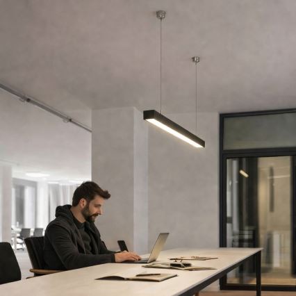 Brilagi - LED-rippvalgusti FULLDAY LED/10/15/20W/230V 2700/4000/6000K 60 cm must
