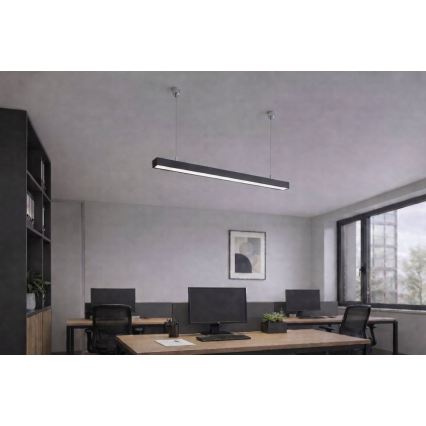Brilagi - LED-rippvalgusti FULLDAY LED/10/15/20W/230V 2700/4000/6000K 60 cm must