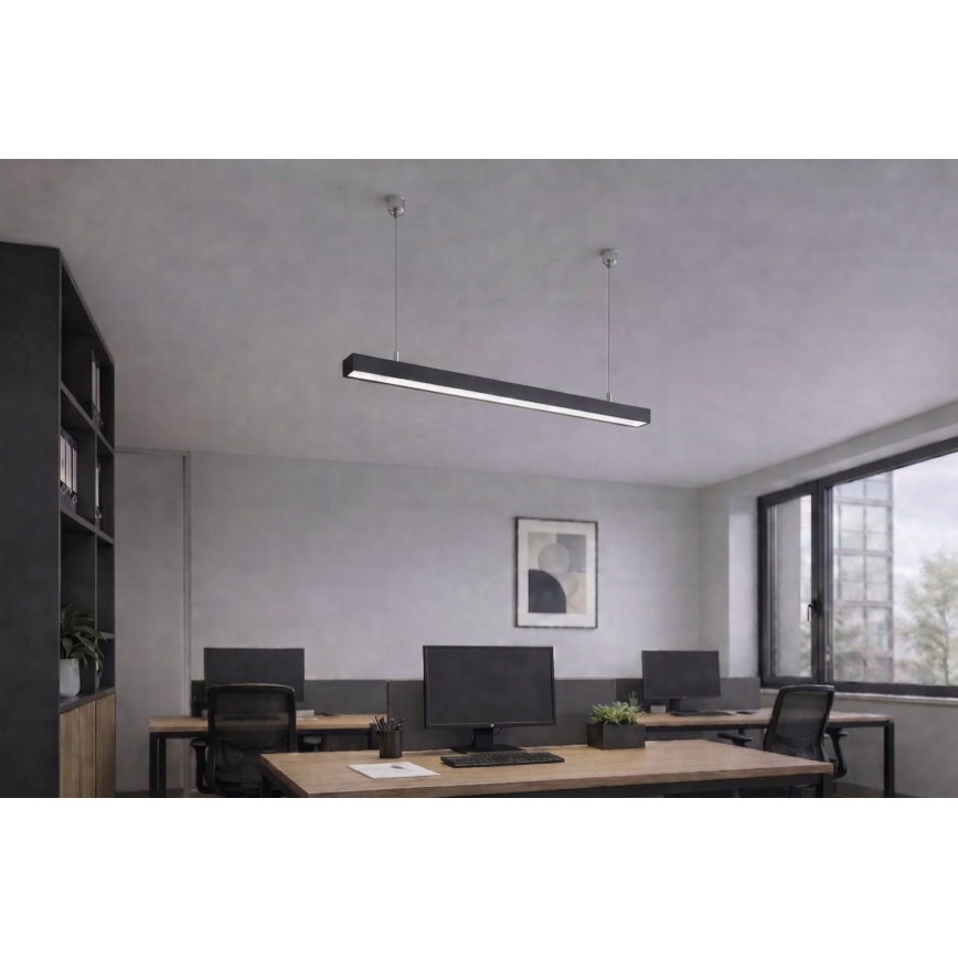 Brilagi - LED-rippvalgusti FULLDAY LED/10/15/20W/230V 2700/4000/6000K 60 cm must