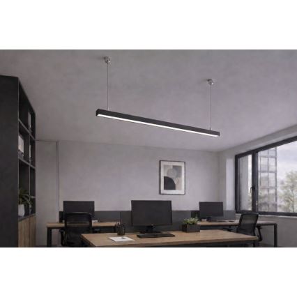 Brilagi - LED rippvalgusti FULLDAY LED/20/30/40W/230V 2700/4000/6000K 120 cm must