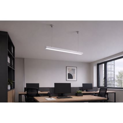 Brilagi - LED rippvalgusti FULLDAY LED/20/30/40W/230V 2700/4000/6000K 120 cm valge