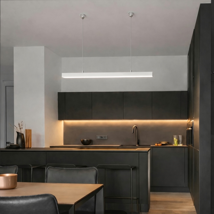 Brilagi - LED rippvalgusti FULLDAY LED/20/30/40W/230V 2700/4000/6000K 120 cm valge
