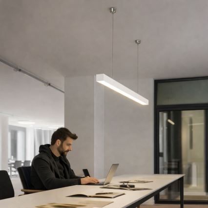 Brilagi - LED rippvalgusti FULLDAY LED/20/30/40W/230V 2700/4000/6000K 120 cm valge