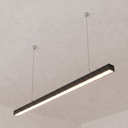 Brilagi - LED rippvalgusti FULLDAY LED/30/40/50W/230V 2700/4000/6000K 150 cm must