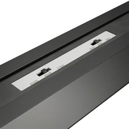 Brilagi - LED rippvalgusti FULLDAY LED/30/40/50W/230V 2700/4000/6000K 150 cm must