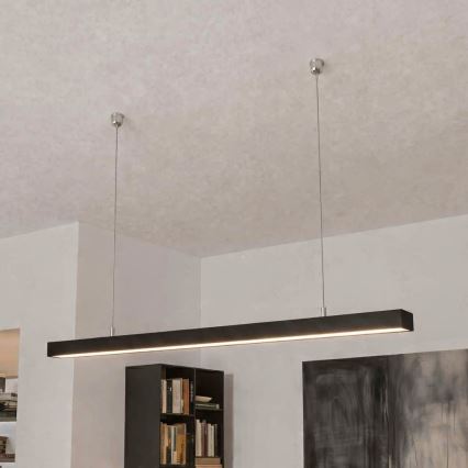Brilagi - LED rippvalgusti FULLDAY LED/30/40/50W/230V 2700/4000/6000K 150 cm must