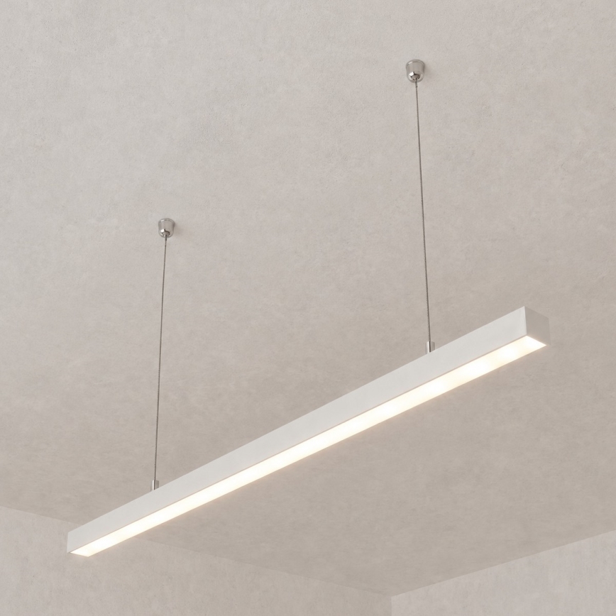Brilagi - LED-rippvalgusti FULLDAY LED/30/40/50W/230V 2700/4000/6000K 150 cm valge