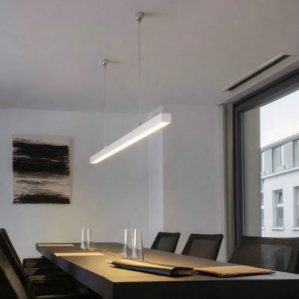 Brilagi - LED-rippvalgusti FULLDAY LED/30/40/50W/230V 2700/4000/6000K 150 cm valge