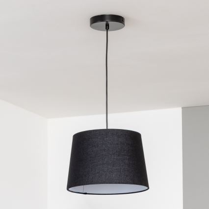 Brilagi - LED-rippvalgusti juhtmel CERIA 1xE27/40W/230V läbimõõt 30 cm must