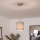 Brilagi - LED-rippvalgusti juhtmel NUBILA 1xE27/60W/230V läbimõõt 14 cm hall