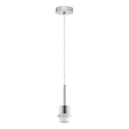 Brilagi - LED-rippvalgusti juhtmel NUBILA 1xE27/60W/230V läbimõõt 14 cm hall