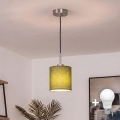 Brilagi - LED-rippvalgusti juhtmel NUBILA 1xE27/60W/230V läbimõõt 14 cm must/roheline
