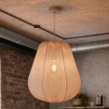 Brilagi - LED-rippvalgusti kaabliga ARVEN 1xE27/8W/230V Ø 37 cm beež