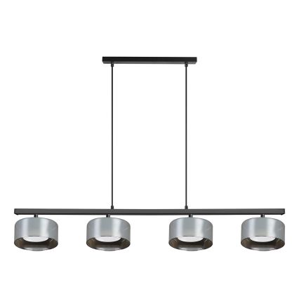 Brilagi - LED rippvalgusti kaabliga AURA LUX 4xGX53/30W/230V must/suitsune