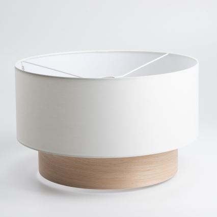 Brilagi - LED-rippvalgusti kaabliga CERIA 1xE27/40W/230V Ø 50 cm valge/beež