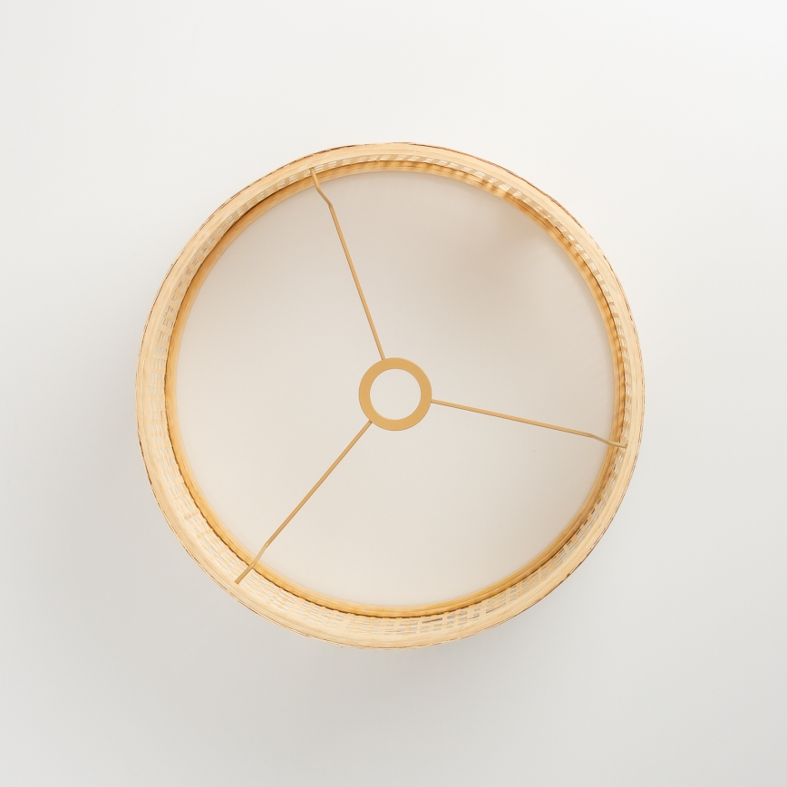 Brilagi - LED rippvalgusti kaabliga CERIA BOHO 1xE27/40W/230V pr. 40 cm bambusest