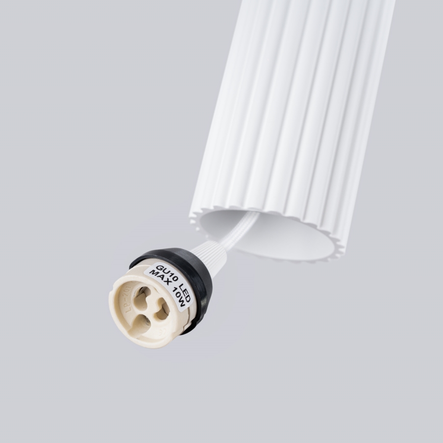 Brilagi - LED-rippvalgusti kaabliga CRESTO 3xGU10/10W/230V valge