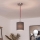 Brilagi - LED-rippvalgusti kaabliga NUBILA 1xE27/60W/230V läbimõõt 14 cm punane/antratsiit