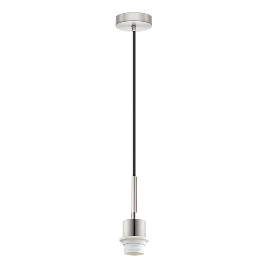 Brilagi - LED-rippvalgusti kaabliga NUBILA 1xE27/60W/230V prům. 14 cm must/roosa