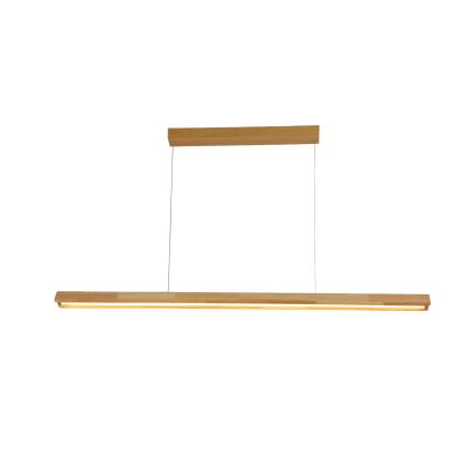 Brilagi - LED rippvalgusti kaabliga UMEA WOOD LED/30W/230V 120 cm puit