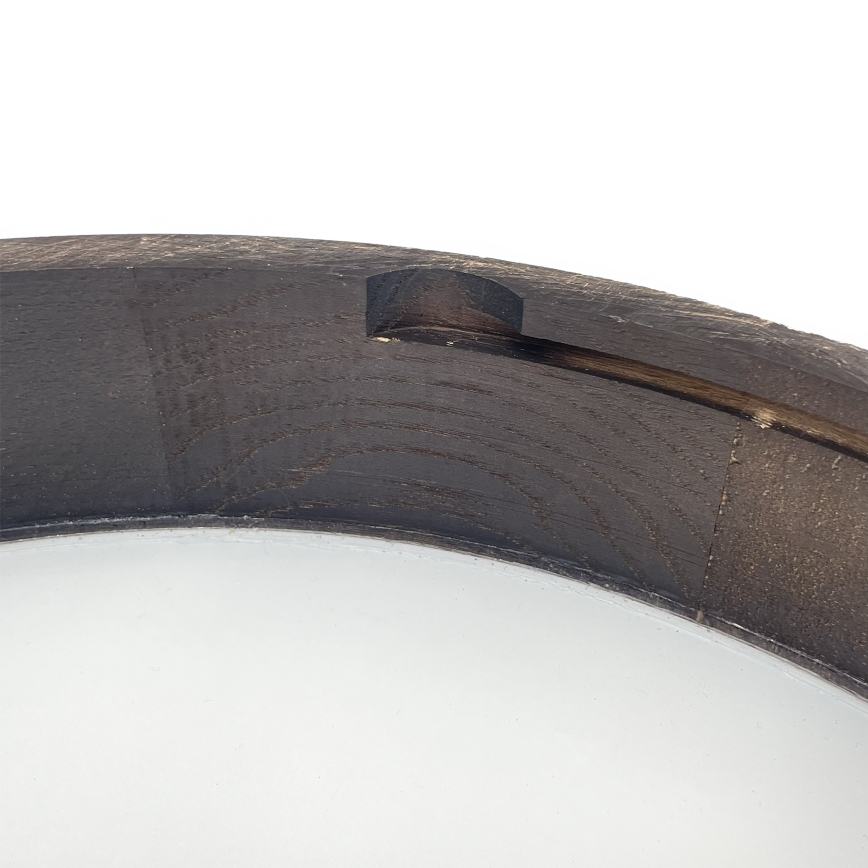 Brilagi - LED-rippvalgusti kaablil CARVALHO SMOKEY 3xE27/60W/230V tamm, läbimõõt 47,5 cm