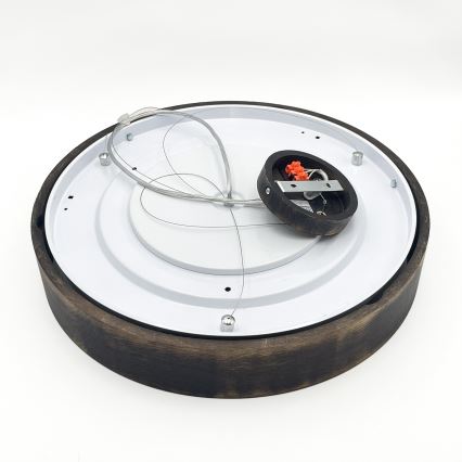 Brilagi - LED-rippvalgusti kaablil CARVALHO SMOKEY 3xE27/60W/230V tamm, läbimõõt 47,5 cm