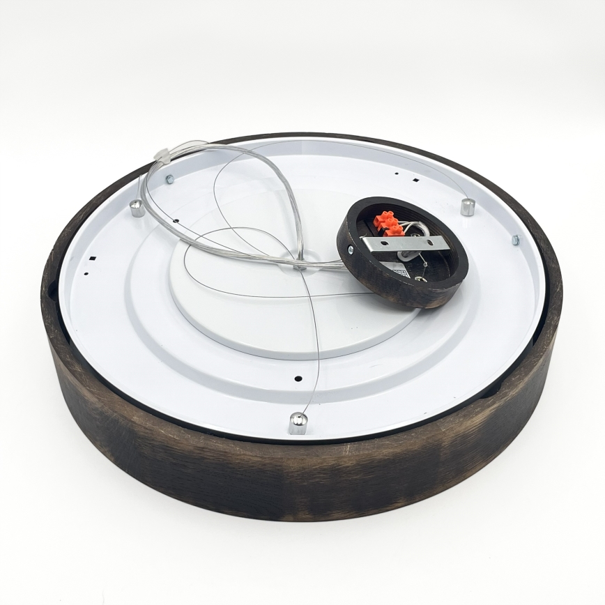 Brilagi - LED-rippvalgusti kaablil CARVALHO SMOKEY 3xE27/60W/230V tamm, läbimõõt 47,5 cm