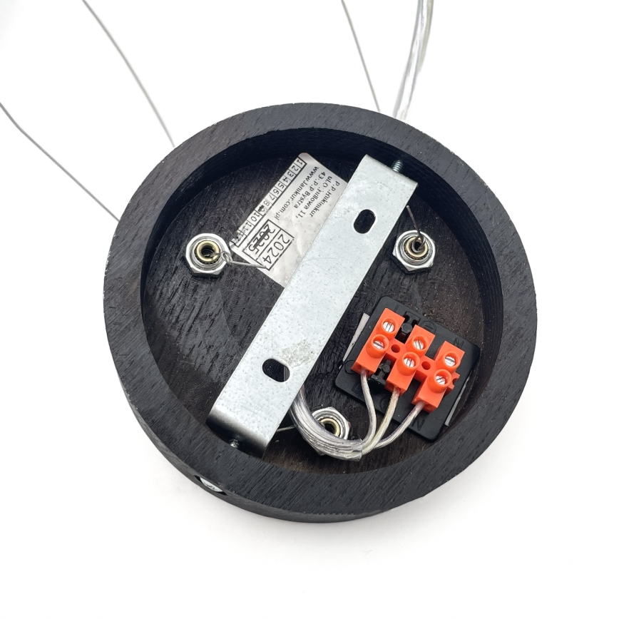 Brilagi - LED-rippvalgusti kaablil CARVALHO SMOKEY 3xE27/60W/230V tamm, läbimõõt 47,5 cm