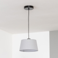 Brilagi - LED-rippvalgusti kaablil CERIA 1xE27/40W/230V, läbimõõt 25 cm, hall