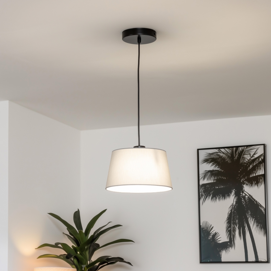 Brilagi - LED-rippvalgusti kaablil CERIA 1xE27/40W/230V, läbimõõt 25 cm, hall