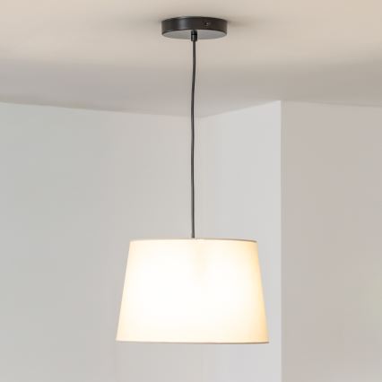 Brilagi - LED-rippvalgusti kaablil CERIA 1xE27/40W/230V läbimõõt 30 cm beež