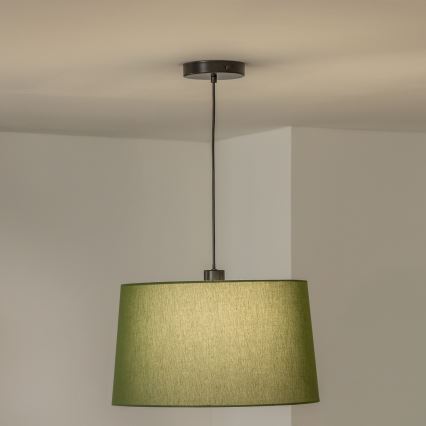 Brilagi - LED-rippvalgusti kaablil CERIA 1xE27/40W/230V läbimõõt 45 cm roheline