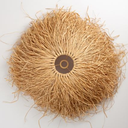 Brilagi - LED-rippvalgusti kaablil CERIA BOHO 1xE27/40W/230V, läbimõõt 60 cm, rafia