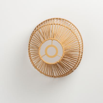 Brilagi - LED-rippvalgusti kaablil CERIA BOHO 1xE27/40W/230V Ø 30 cm, pruun