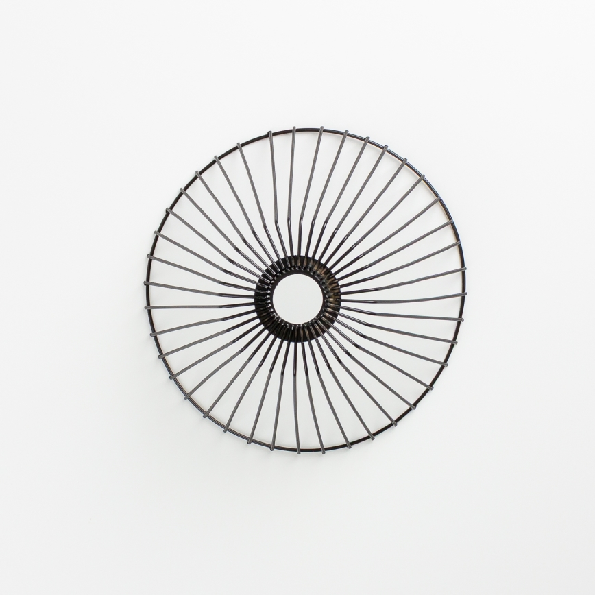 Brilagi - LED-rippvalgusti kaablil CERIA WIRE 1xE27/40W/230V läbimõõt 30 cm must