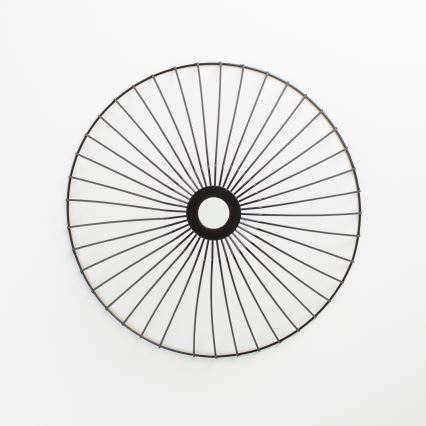 Brilagi - LED-rippvalgusti kaablil CERIA WIRE 1xE27/40W/230V, läbimõõt 45 cm, must