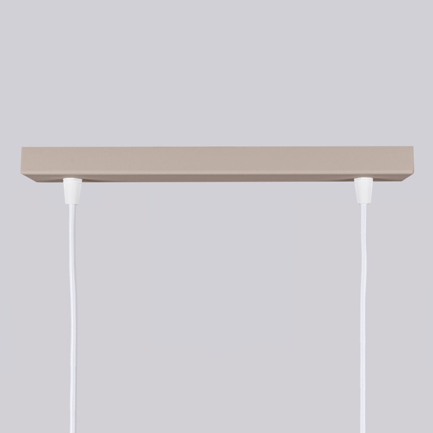 Brilagi - LED rippvalgusti kaablil CRESTO 2xGU10/10W/230V taupe