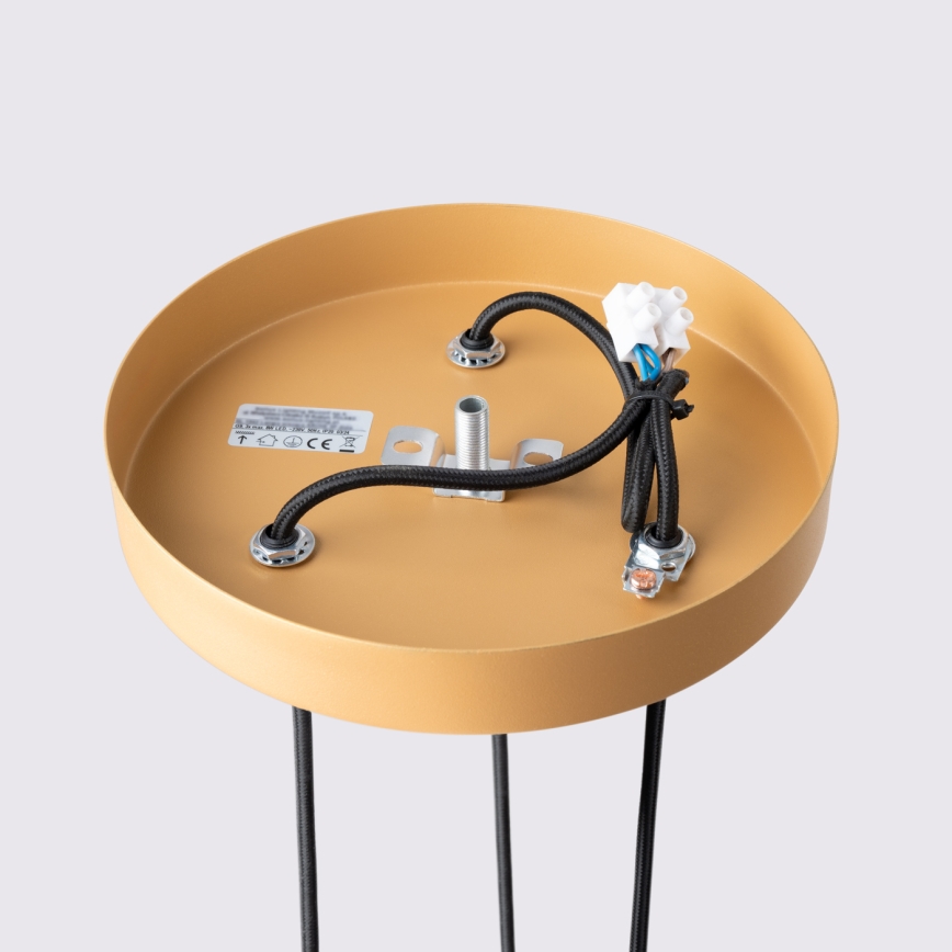 Brilagi - LED-rippvalgusti kaablil CRESTO 3xGU10/10W/230V kuldne