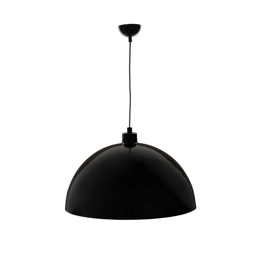 BRILAGI - LED-rippvalgusti kaablil METALO 1xE27/40W/230V Ø 60 cm must/vaskne