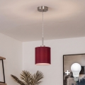 Brilagi - LED rippvalgusti kaablil NUBILA 1xE27/60W/230V läbimõõt 14 cm pompeji punane