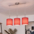 Brilagi - LED-rippvalgusti kaablil NUBILA 3xE27/60W/230V punane