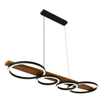 Brilagi - LED-rippvalgusti kaablil PLANK LED/35W/230V 4000K 30x100 cm puit