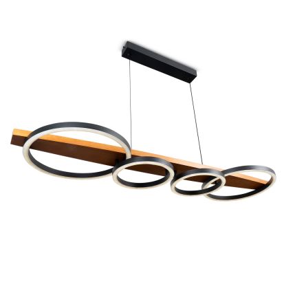 BRILAGI - LED-rippvalgusti kaablil PLANK LED/35W/230V 4000K 30x100 cm puit