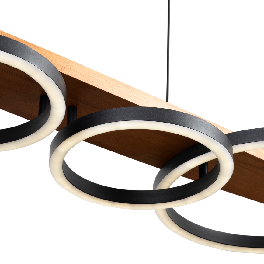 BRILAGI - LED-rippvalgusti kaablil PLANK LED/35W/230V 4000K 30x100 cm puit