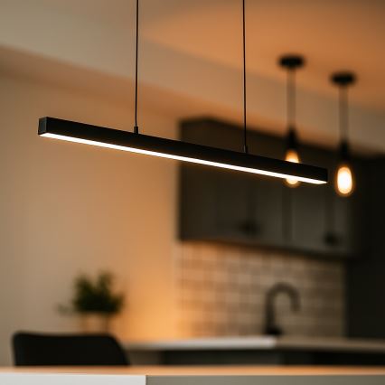 Brilagi - LED-rippvalgusti kaablil PPAXIS LED/30W/230V 120 cm must