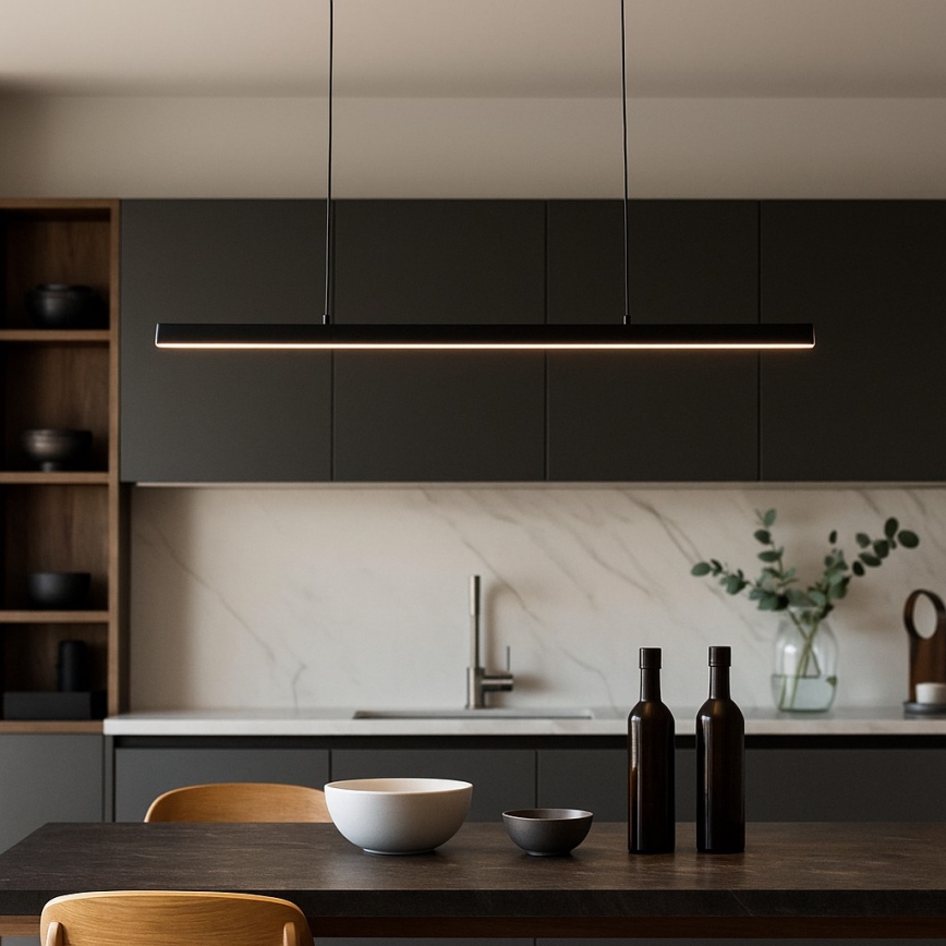 Brilagi - LED-rippvalgusti kaablil PPAXIS LED/30W/230V 120 cm must