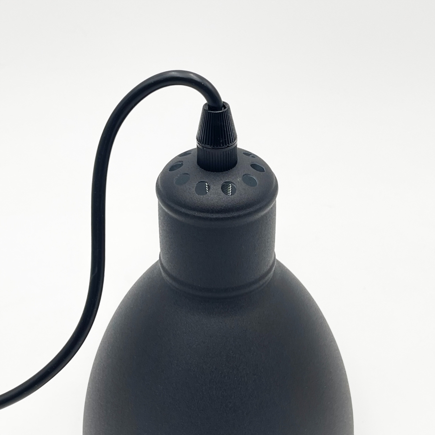 Brilagi - LED-rippvalgusti kaablil RIDDY 1xE27/60W/230V must